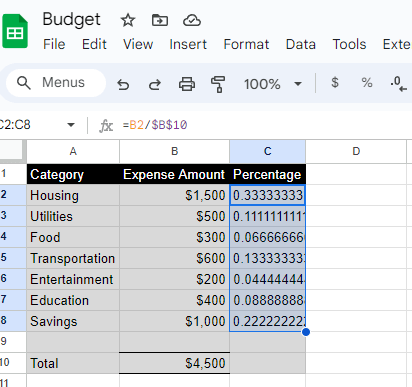 Byte Size Creator - Demystifying Absolute References in Google Sheets