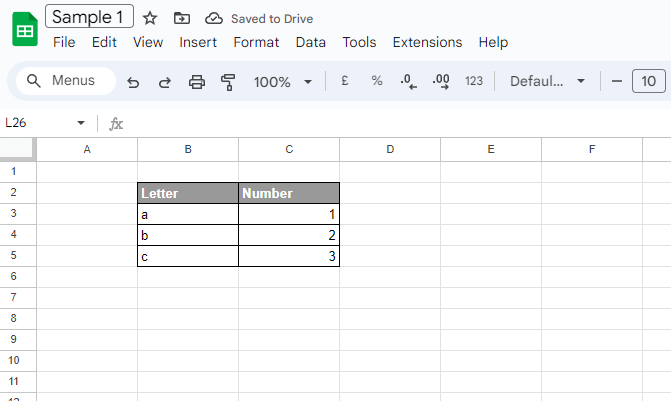 Byte Size Creator - The Ultimate Google Sheets Tutorial for Newbies