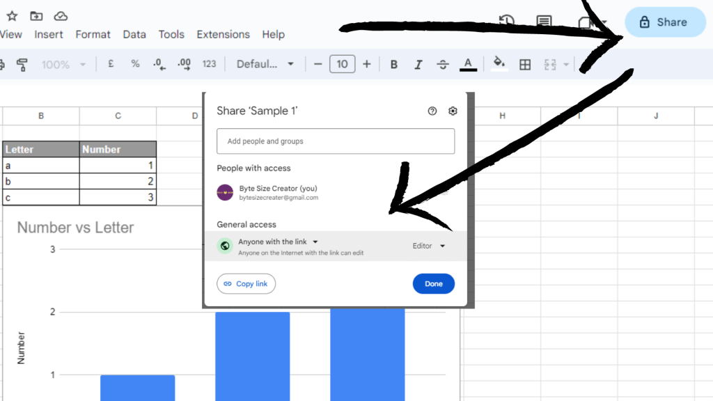 Byte Size Creator - The Ultimate Google Sheets Tutorial for Newbies